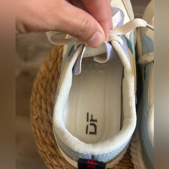 De Florance Orthopedic "Vintage" Milan Sneaker Blue Purple Gray Size EU 40/US9 - Picture 6 of 9